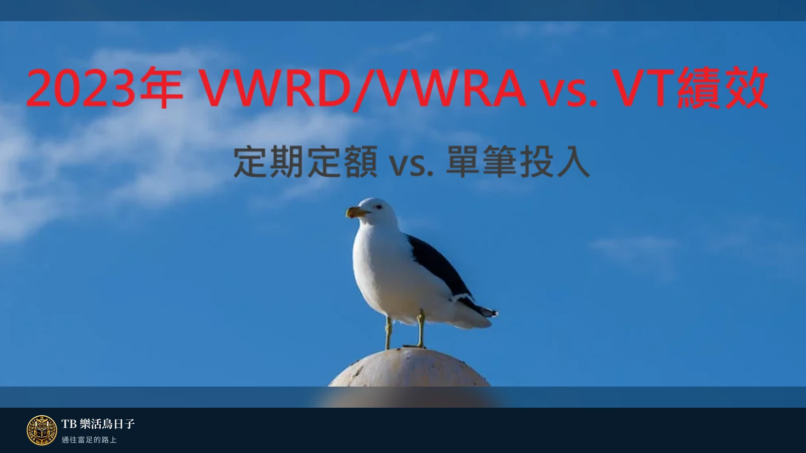 2023年 VWRD/VWRA vs. VT績效,定期定額 vs. 單筆投入原標題圖